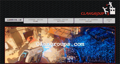 Desktop Screenshot of clangroups.com