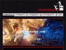 Tablet Screenshot of clangroups.com